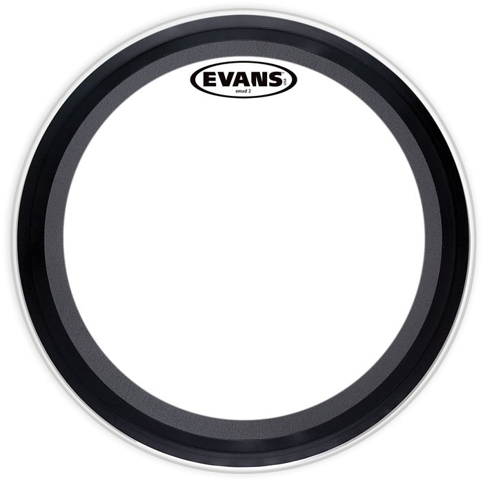 Parche Evans 22" Emad2 Capa Doble Para Bombo Bd22Emad2