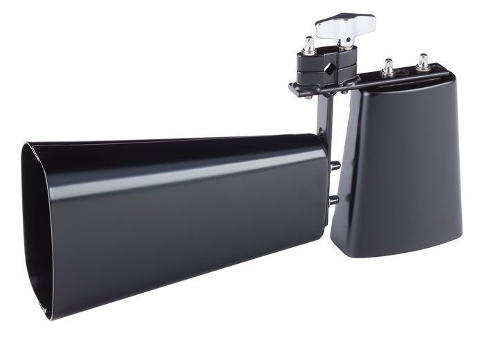 Timbale Gon Bops Doble Campana Set Color Negro Bdb1