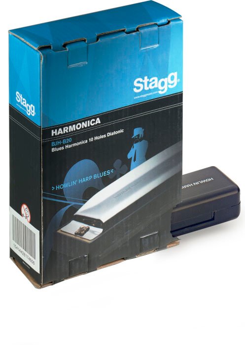 BJHB20A.jpg Armonica Stagg 20 Voces Con Estuche Tono:A Bjhb20A - Imagen 1
