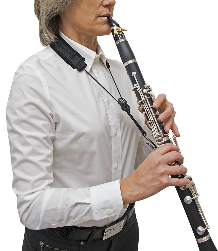 Correa Elastica Bg Para Clarinete Con Pad De Absorcion De Transpiracion C20E