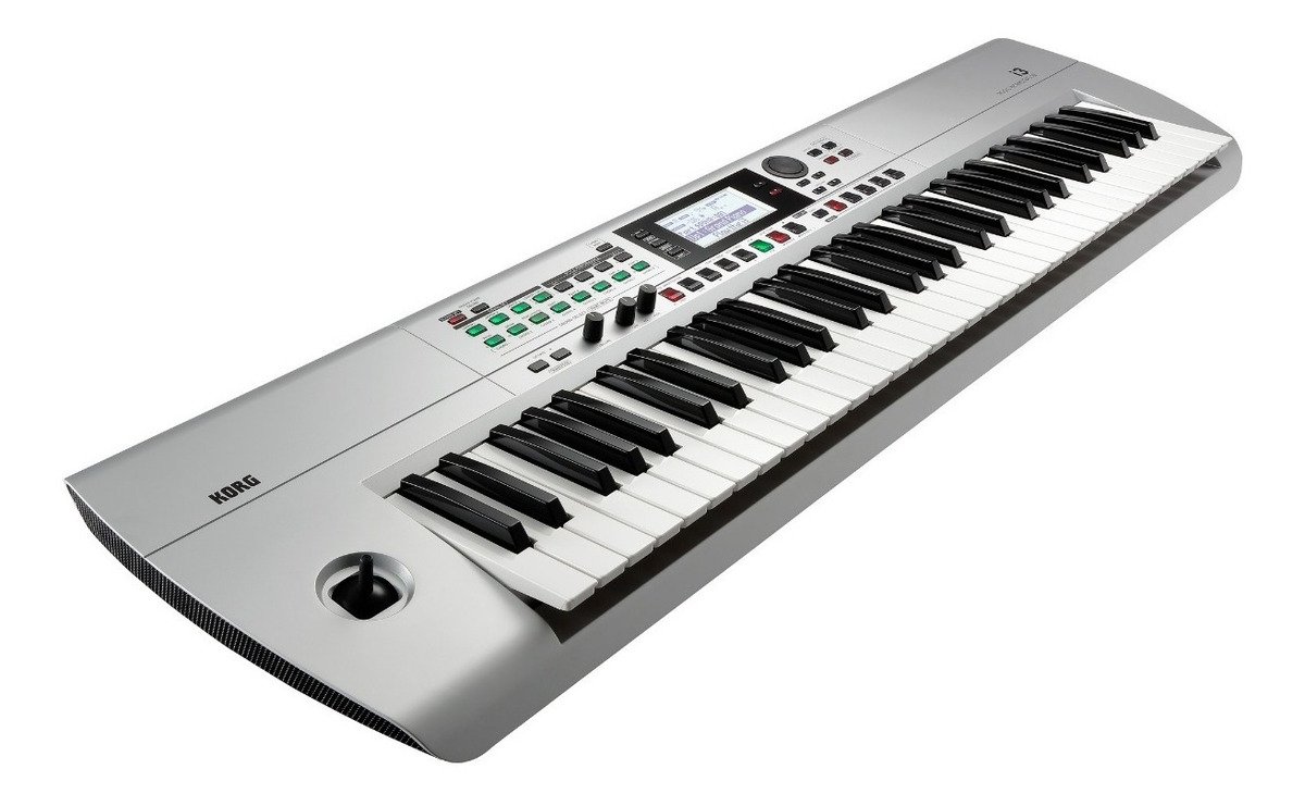 Teclado Sintetizador Korg I3 61 Teclas Midi Metallic Silver 100023970000