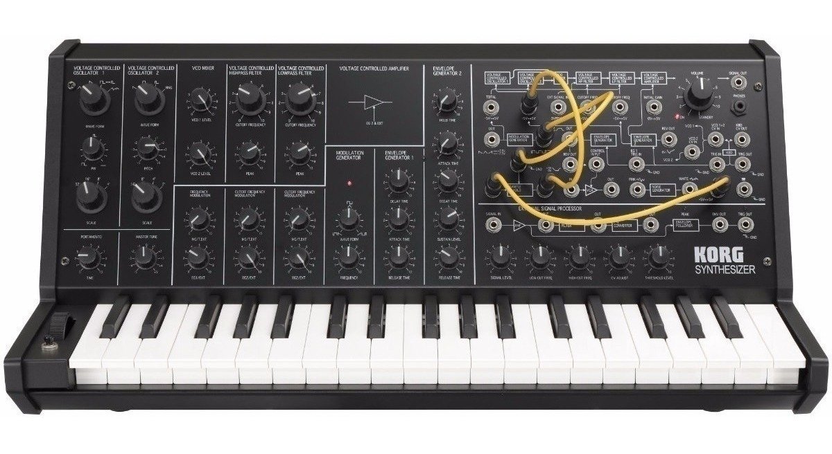 Korg Ms-20 Mini Sintetizador Analogico Monofonico 37 Teclas 100012648000