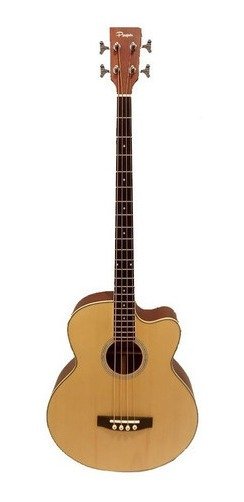 Bajo Electroacústico Parquer Natural 4 Cuerdas Bac300Lbeq
