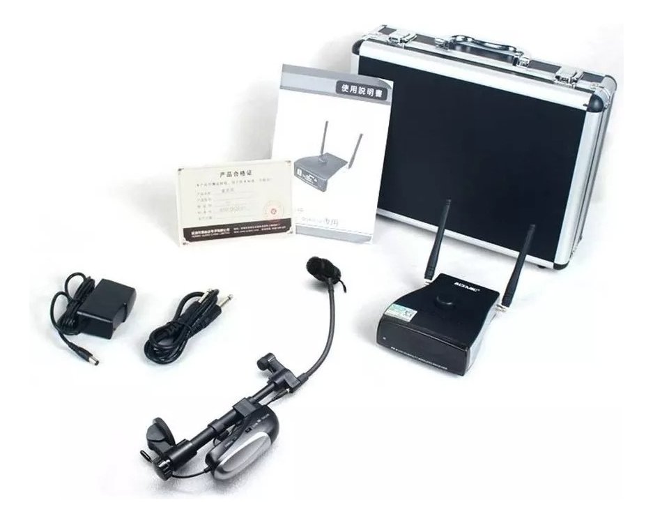 Sistema Microfono Inalámbrico Condenser Acemic Cello Pr-8-Ct10T