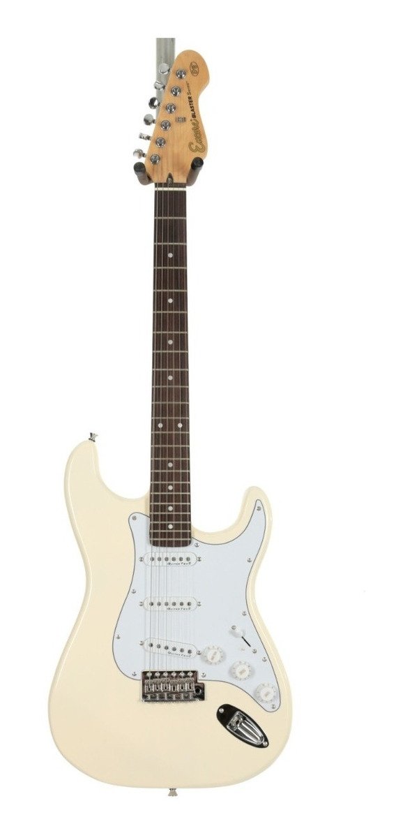 Guitarra Eléctrica Stratocaster Encore E6 Vintage White E6Vw