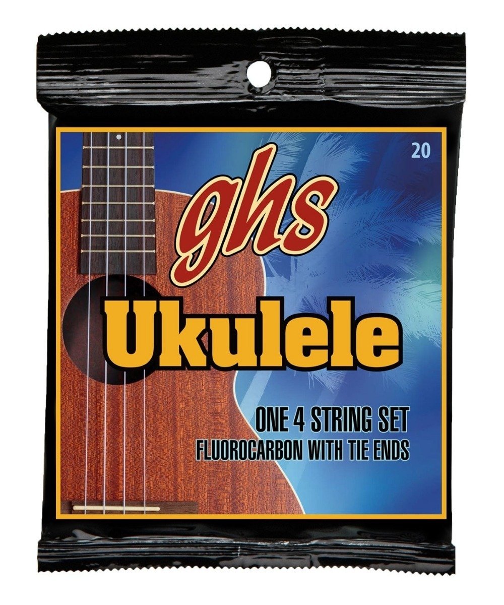 Encordado Ghs Para Ukelele Fluorocarbon - Hawaiian D-Tuning 20Set