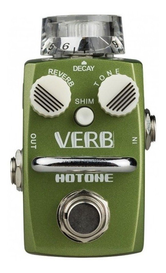 Pedal Hotone Verb Mini Reverb Para Guitarra Srv1