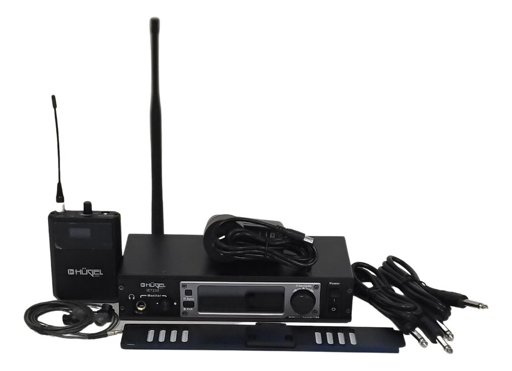 Sistema Monitoreo Inalambrico Hugel In Ear Stereo Infrarojo Ie7200