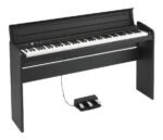 Piano Digital Korg Lp-180 Con Mueble Pedales Negro 100013224000