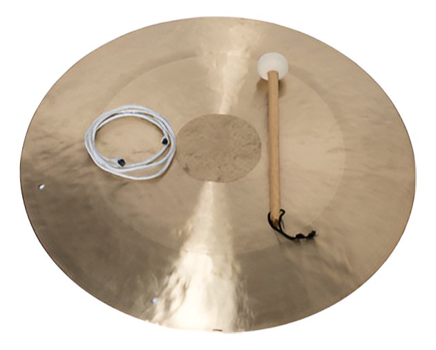 Wind Gong Parquer 60Cm Dorado Martillado A Mano 99460