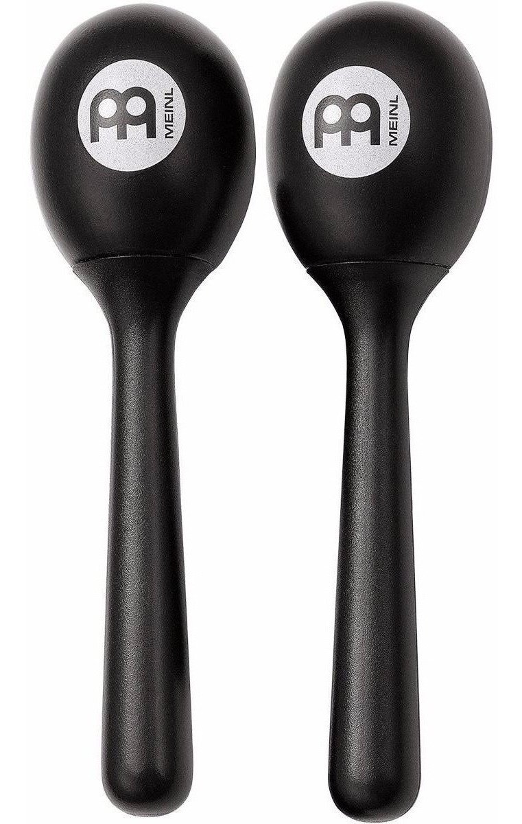 D_717621-MLA42110465357_062020-F.jpg Par Maracas Plasticas 6 Pulgadas Negras Meinl Pembk Pembk - Imagen 1