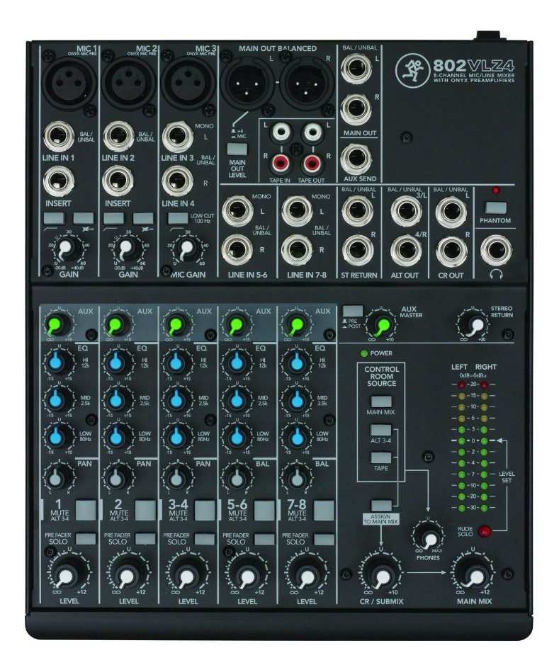Consola Mixer Mackie 802Vlz4 2040767-01