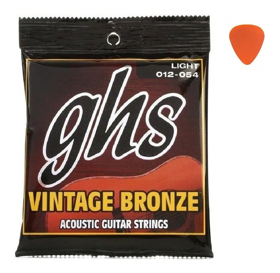 D_721083-MLA47044470411_082021-F.jpg Encordado Ghs Para Guitarra Acusticavintage Bronze™ 012-054 Vnl - Imagen 1