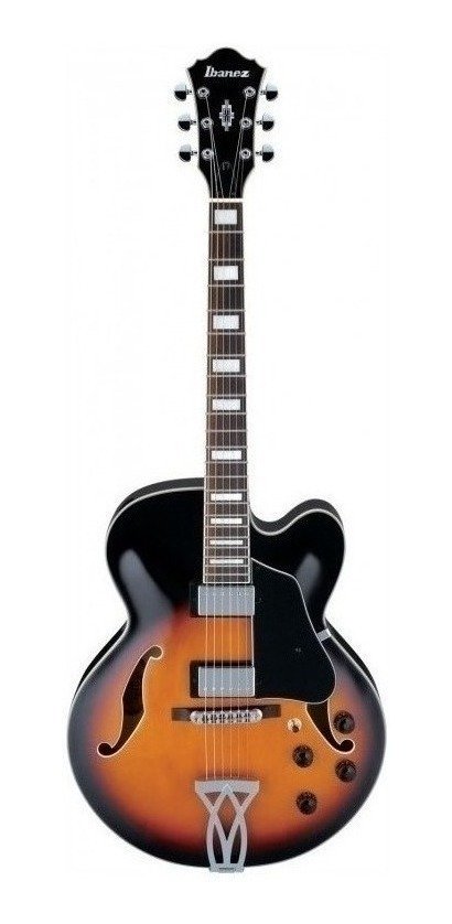 Ibanez Af75Bs Guitarra Electrica Hueca Artcore Brown Sunb Ic-Ib-Af75Bs