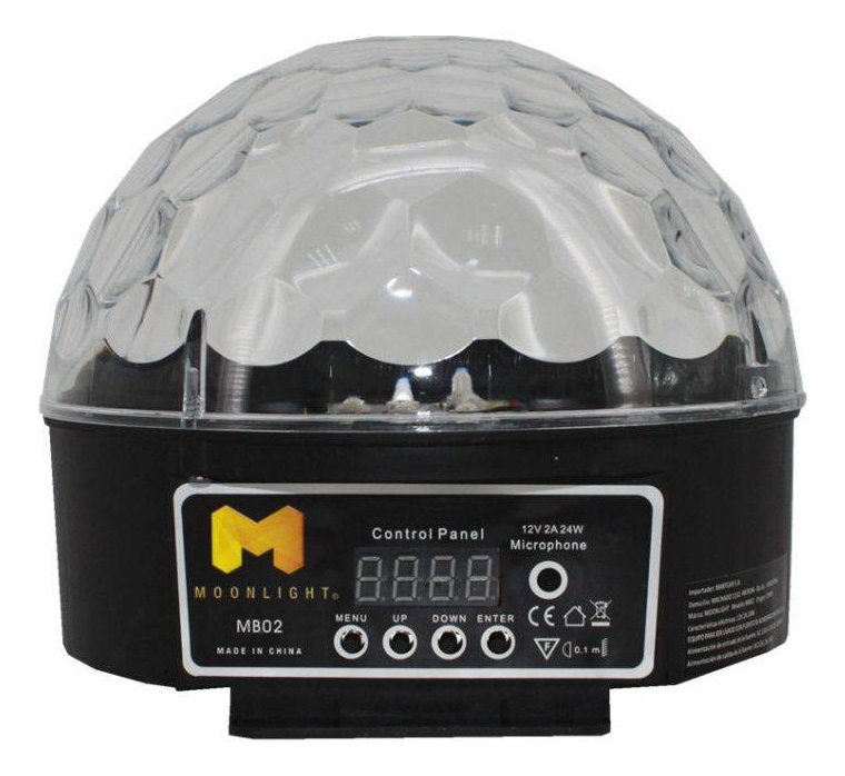 D_723601-MLA79271292928_092024-F.jpg Media Esfera Led Original Moon Pro Mb02 Rgb Audioritmico Dmx Mb02 - Imagen 1
