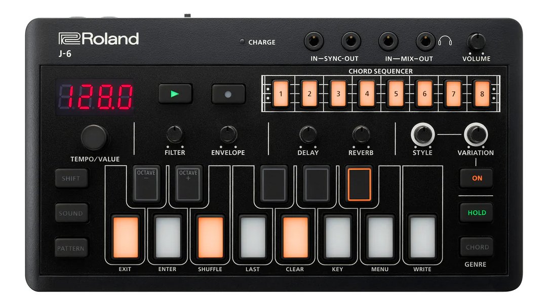 Roland J6 Aira Sintetizador Sequencer Si-Rl-J-6