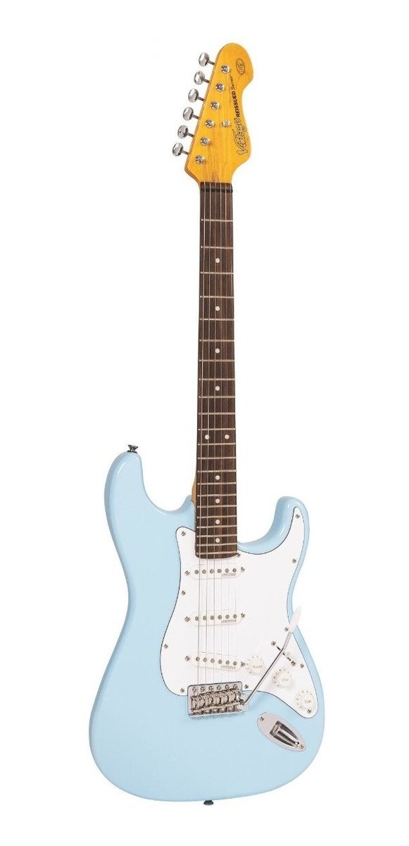 D_742089-MLA48240798053_112021-F.jpg Guitarra Eléctrica Stratocaster Vintage V6 Laguna Blue V6Lb - Imagen 1