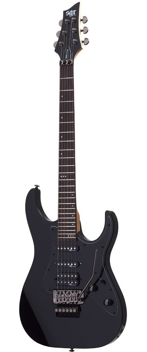 Guitarra Eléctrica Sgr By Schecter Banshee-6 Fr Black 3856