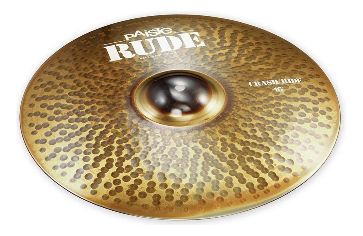 D_749539-MLA77325566424_072024-F.jpg Platillo Paiste Rude Cr-16 Crash Ride 16 1128516 - Imagen 1