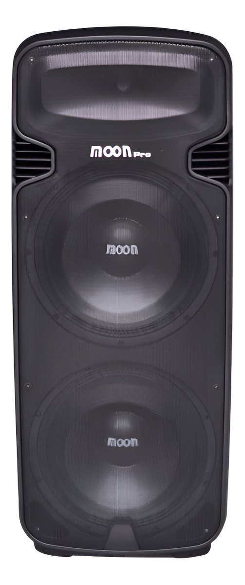 Parlante Bafle Potenciado Doble 15 Moon Wild215Aup Fm Usb Bt Wild215Aup