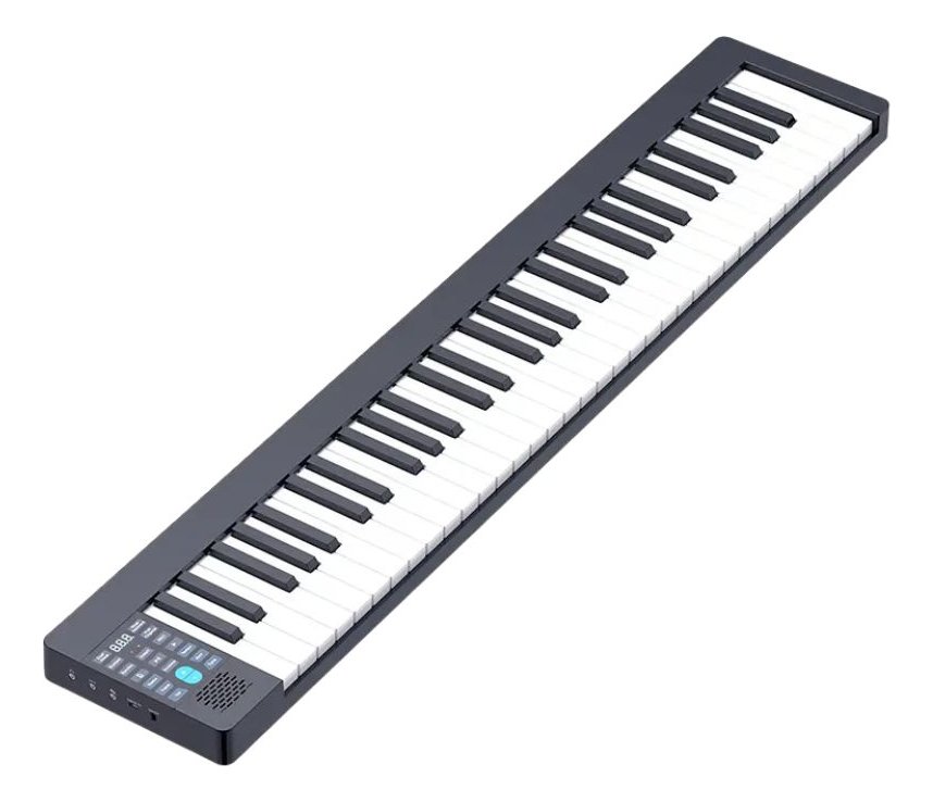 Teclado Electrico Parquer 61 Teclas Portatil Midi Pj61Z