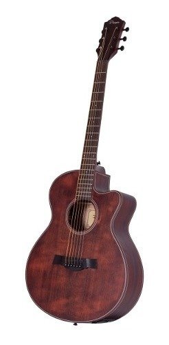 D_798574-MLA31913078066_082019-F.jpg Guitarra Electroacústica Parquer Taylor Marrón Corte Funda Gac330Mfeq - Imagen 1