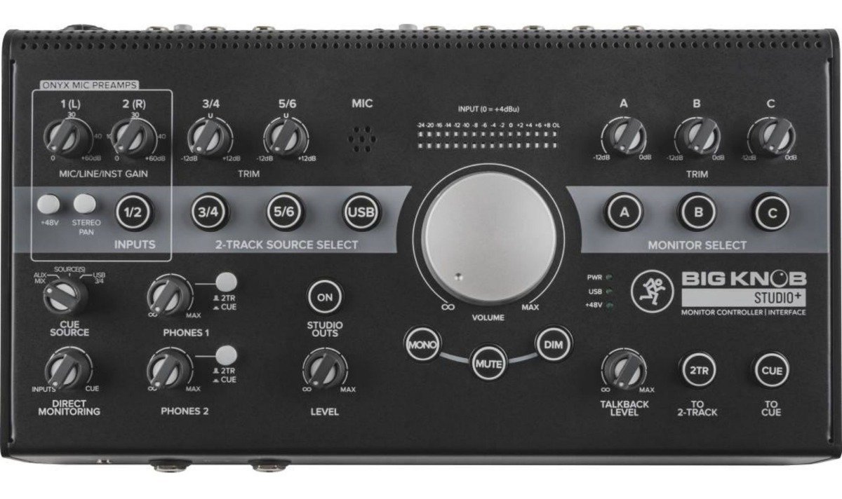 Control Activo De Monitores Mackie Big Knob Studio+ 2047840-01