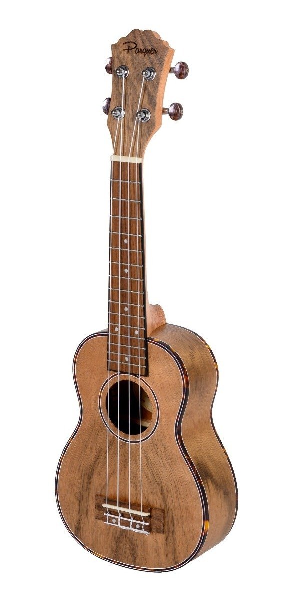 Ukelele Soprano Parquer Madera Cuerdas Aquila Con Funda Fzu-Da20S