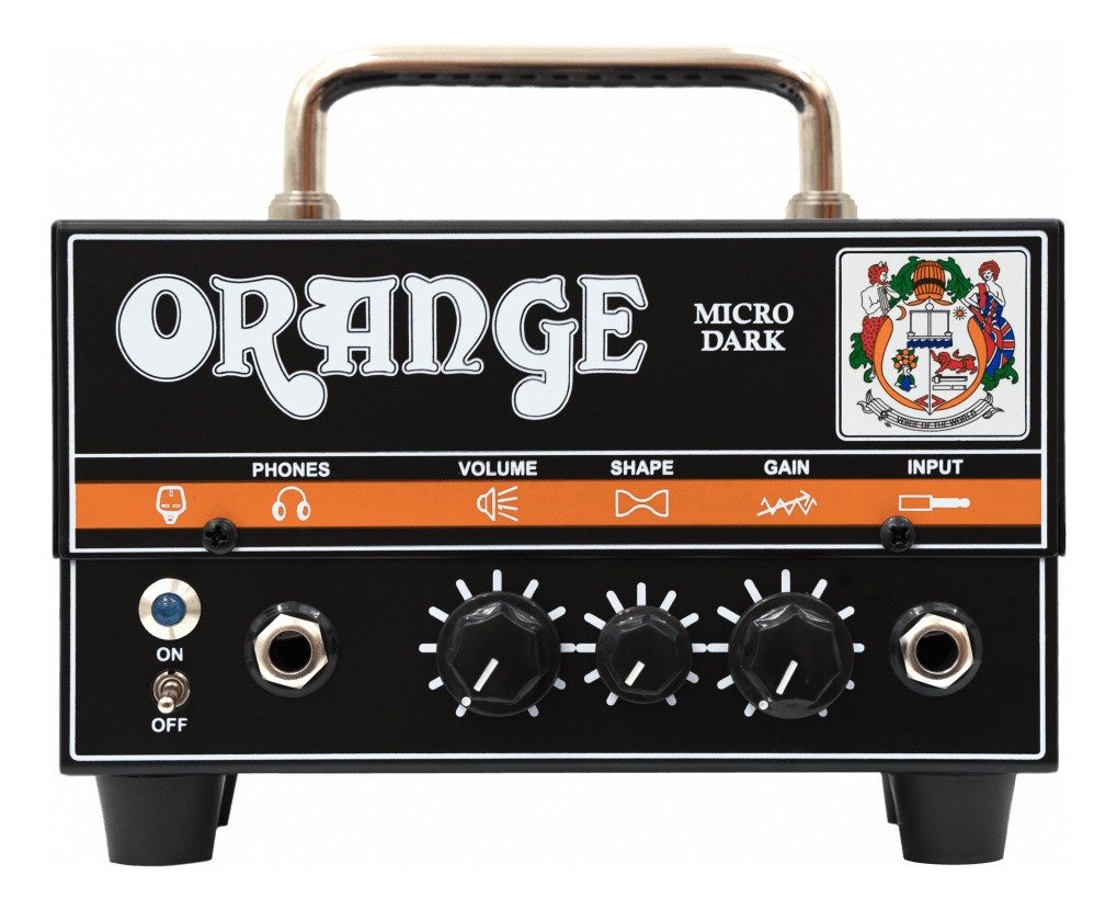 Amplificador Orange Micro Dark Cabezal Valvular 20W Negro Sr-Or-Micro Dark