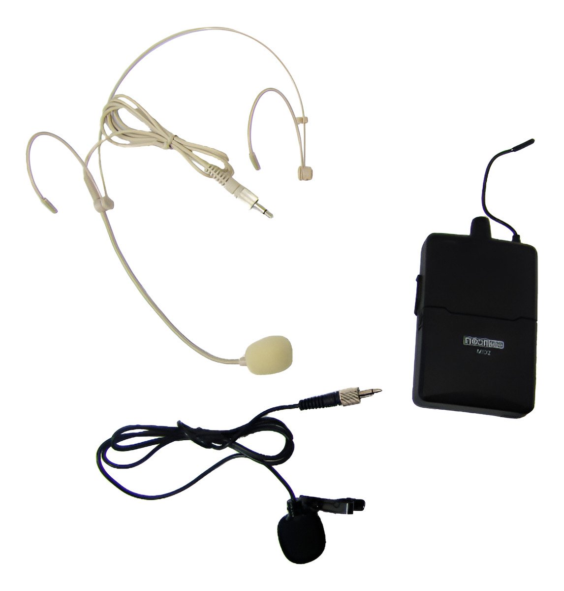 Receptor Inalámbrico Uhf C/ Micrófono Vincha Headset Moon Mi02Uh
