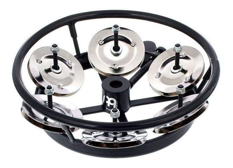 Meinl Thh1Bk Aro Pandereta Doble 5 Pulgadas Para Hi Hat Thh1Bk