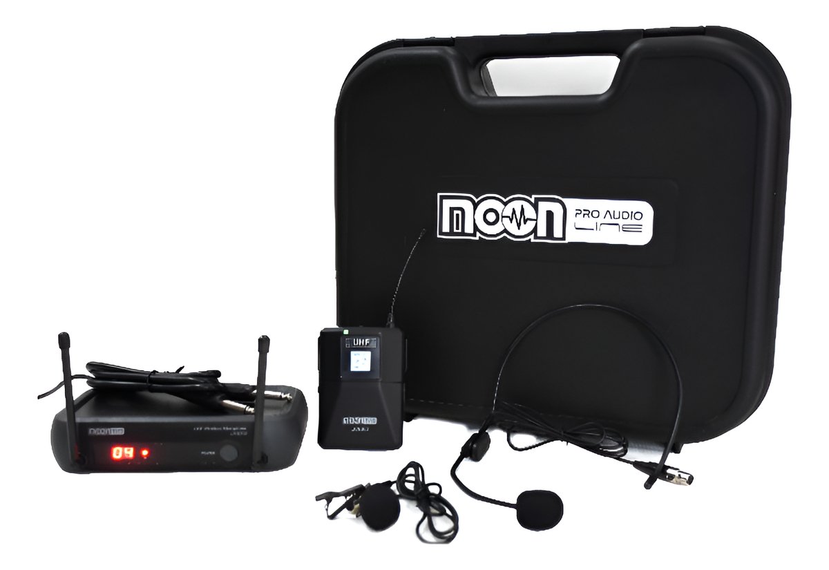Micrófono Inalámbrico Vincha Moon Live302 Freq. Variable Uhf Live302