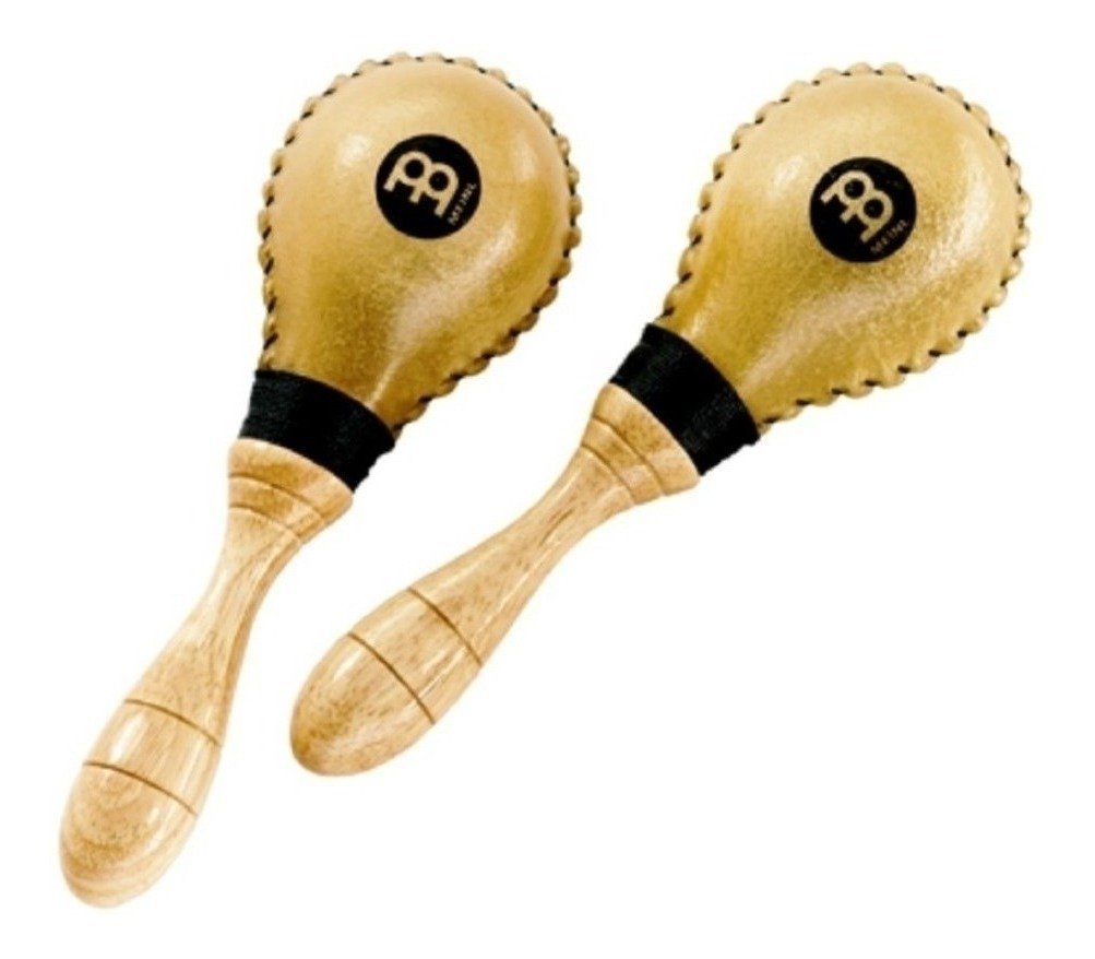 D_814798-MLA42100172528_062020-F.jpg Mini Maraca De Cuero Natural Con Mango De Madera Meinl Msm2 Msm2 - Imagen 1