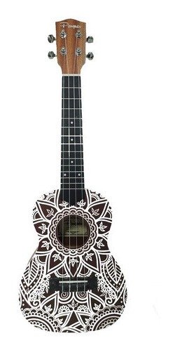 D_814960-MLA48268592282_112021-F.jpg Ukelele Concierto Parquer Diseño Maui Abeto Caoba Funda Uk-23Bw - Imagen 1