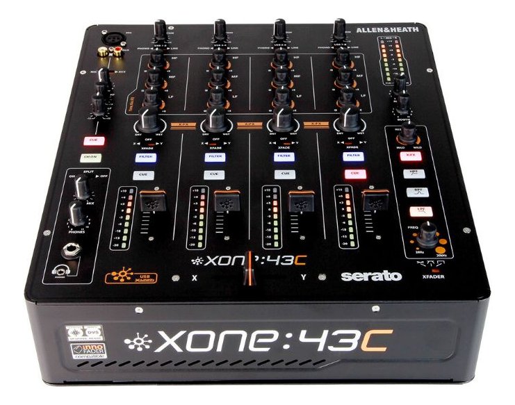 Mixer 4 Canales Para Dj Profesional Allen & Heath Xone43C Xone43C