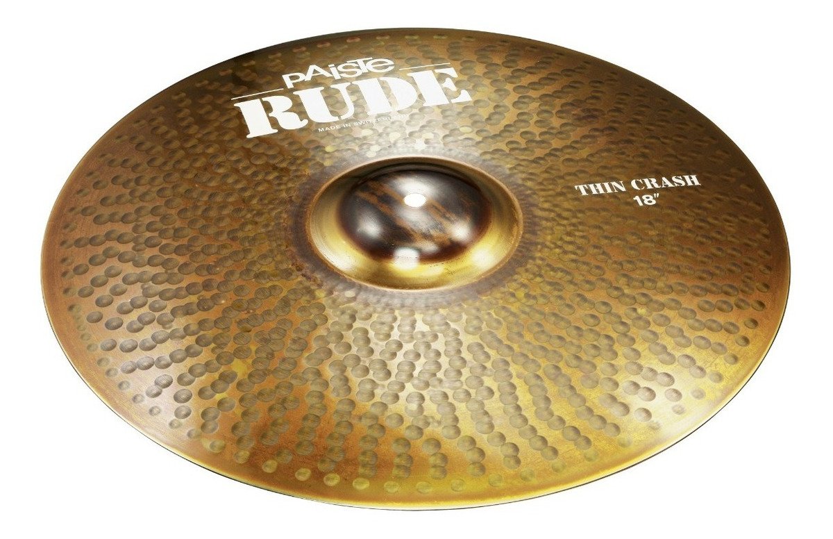 Platillo Paiste Rude Tc-18 Thin Crash 18 1121218