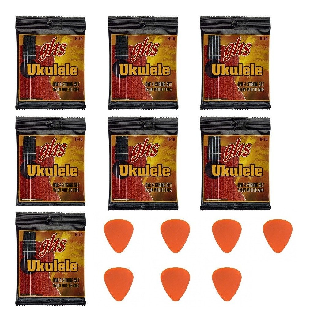 Encordado Ghs Para Ukelele  Hawaiian D-Tuning,  Nylon H10