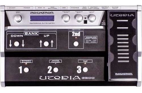Pedalera De Efecto Para Bajo Utopia B200 Multi Fx Rocktron R1585