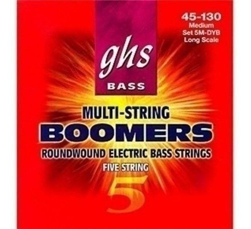 Ghs 5Mdyb Encordado Para Bajo De 5 Cuerdas .045 105 Boomers 5Mdyb