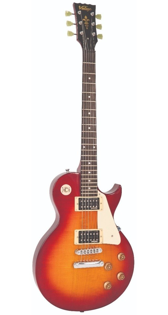 D_880999-MLA49482314874_032022-F.jpg Guitarra Eléctrica Les Paul Vintage V100 Cherry Sunburst V100Nbcsb - Imagen 1