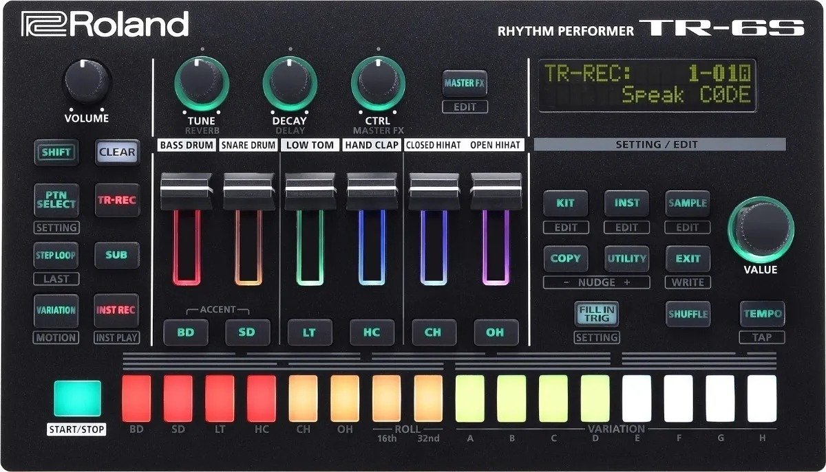 D_897888-MLA46836040868_072021-F.jpg Roland Tr-6S Maquina De Ritmos Rhythm Performer Tr6S Si-Rl-Tr6S - Imagen 1