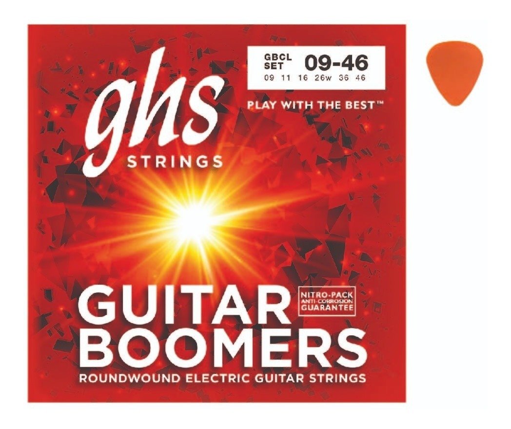 Encordado Ghs Guitarra Electrica Boomers® 6-String - 009-046 Gbcl
