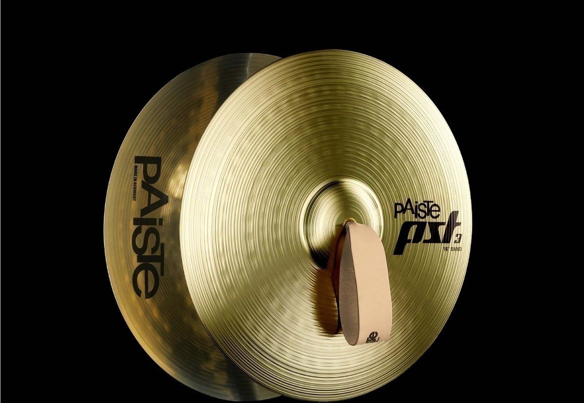 D_924256-MLA42102236261_062020-F.jpg Paiste Pst3 Bc-16P Par Platillos 16 Para Banda C/ Correa 645016 - Imagen 1