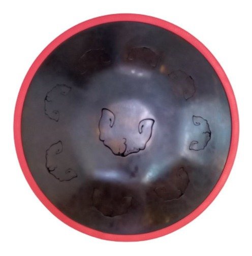 Steel Butterfly Parquer Metal 9 Notas 20 Pulgadas Funda Steeldrum