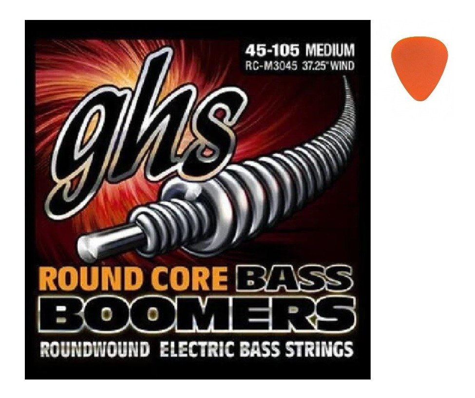 Encordado Ghs Para Bajo* Round Core Bass Boomers 045-105 Rcm3045
