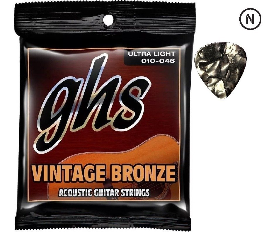D_946993-MLA43207645705_082020-F.jpg Encordado Ghs Para Guitarra Acusticavintage Bronze™ - 010-046 Vnul - Imagen 1