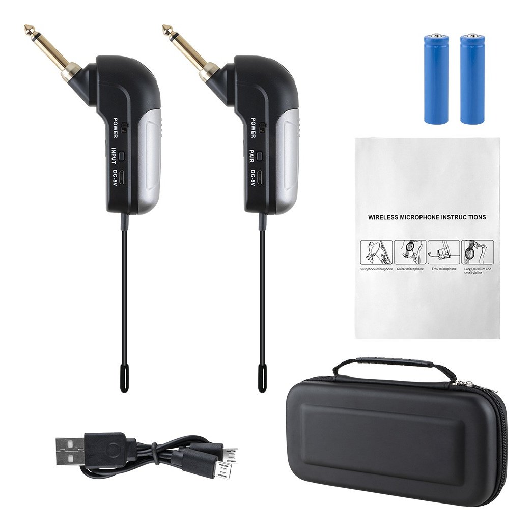 D_950224-MLA73099110855_112023-F.jpg Microfono Inalambrico Guitarra/Bajo Plug Recargable Kx-868 - Imagen 1
