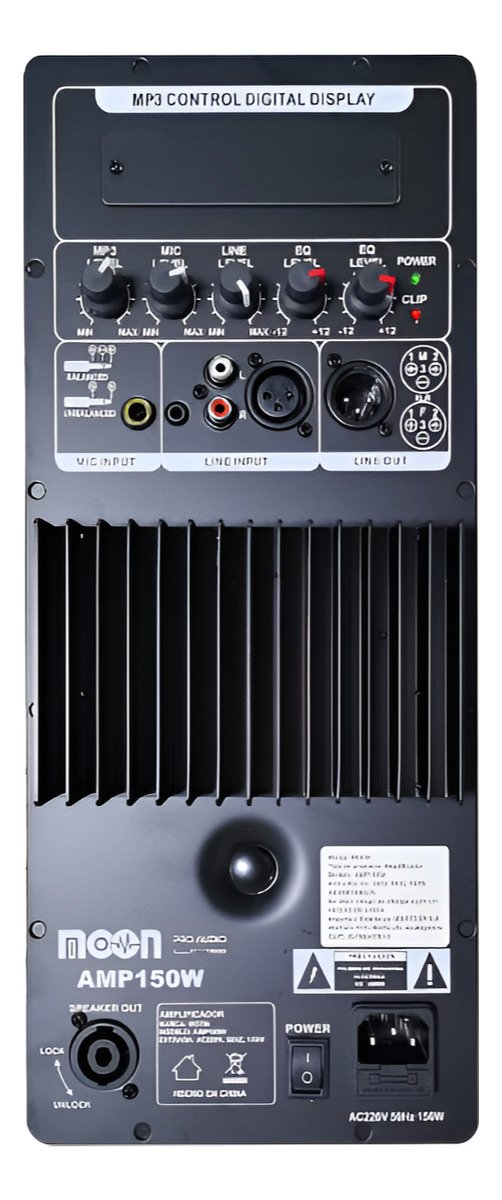 Módulo Amplificador  Para Parlantes Y Bafles 150W Rms Amp150W