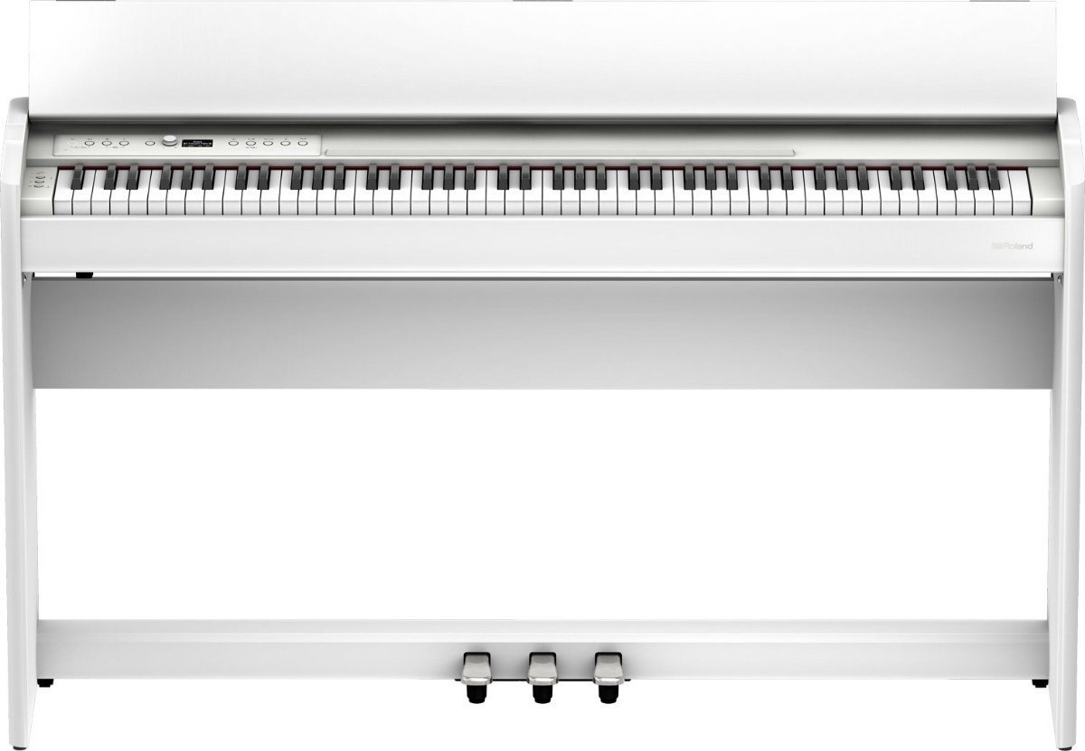 D_954862-MLA46821931930_072021-F.jpg Roland F701Wh Piano Digital 88 Teclas Mueble Pedales F701Wh Pe-Rl-F701Wh - Imagen 1