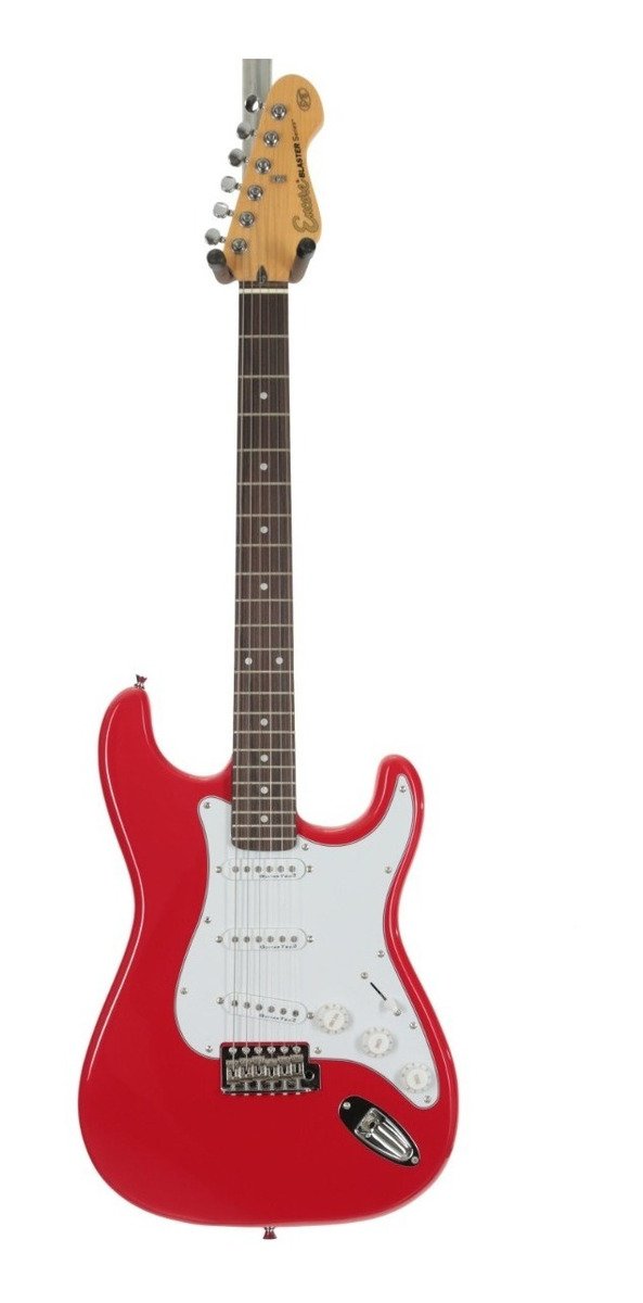 D_955133-MLA46857030779_072021-F.jpg Guitarra Eléctrica Stratocaster Encore E6 Gloss Red E6Red - Imagen 1